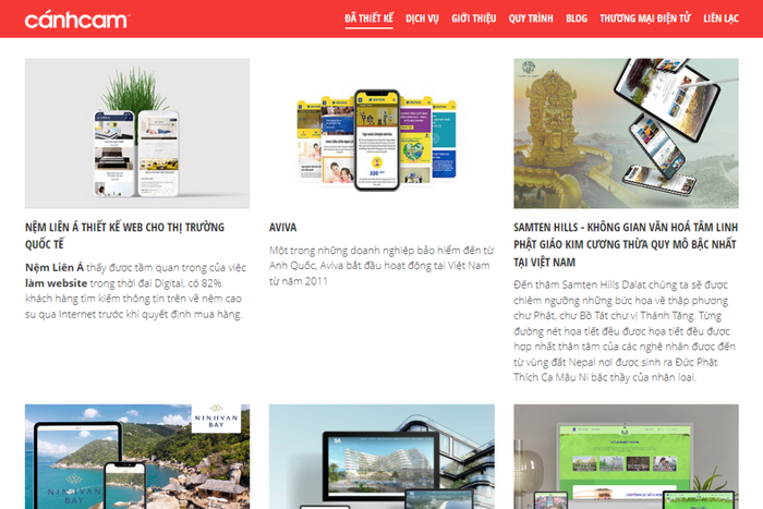 Sticky Navigation hay Fixed Navigation là dạng Navigation cố định