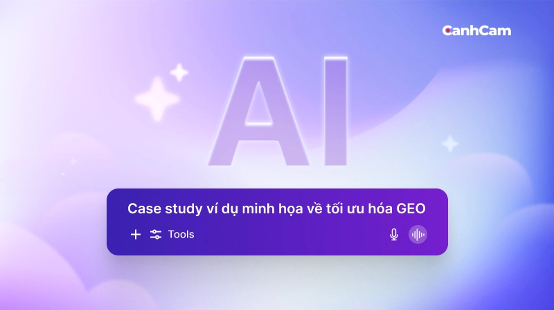 Case study ví dụ minh họa thực tế về tối ưu hóa GEO