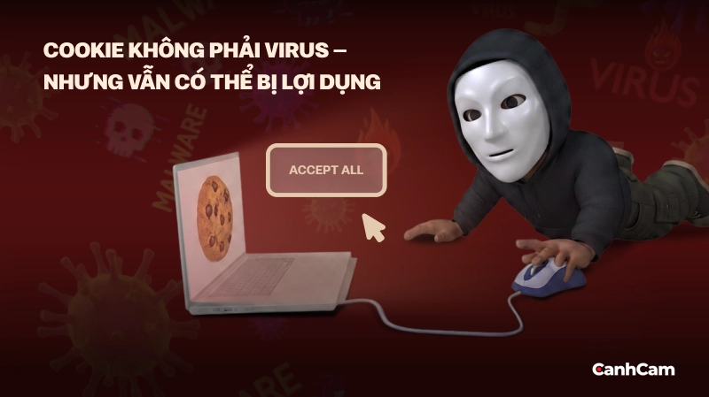 Cookie có thể đánh cắp mật khẩu hoặc tài khoản của bạn không