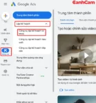 Từng bước vào công cụ google keyword planner