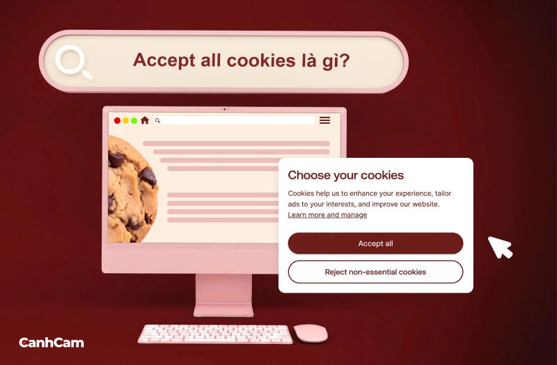 Giới thiệt accept all cookies